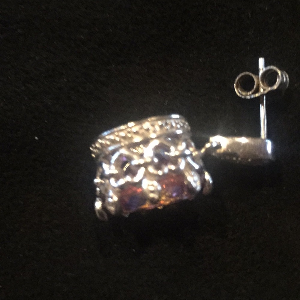 Bahaman Pink Quartz earrings